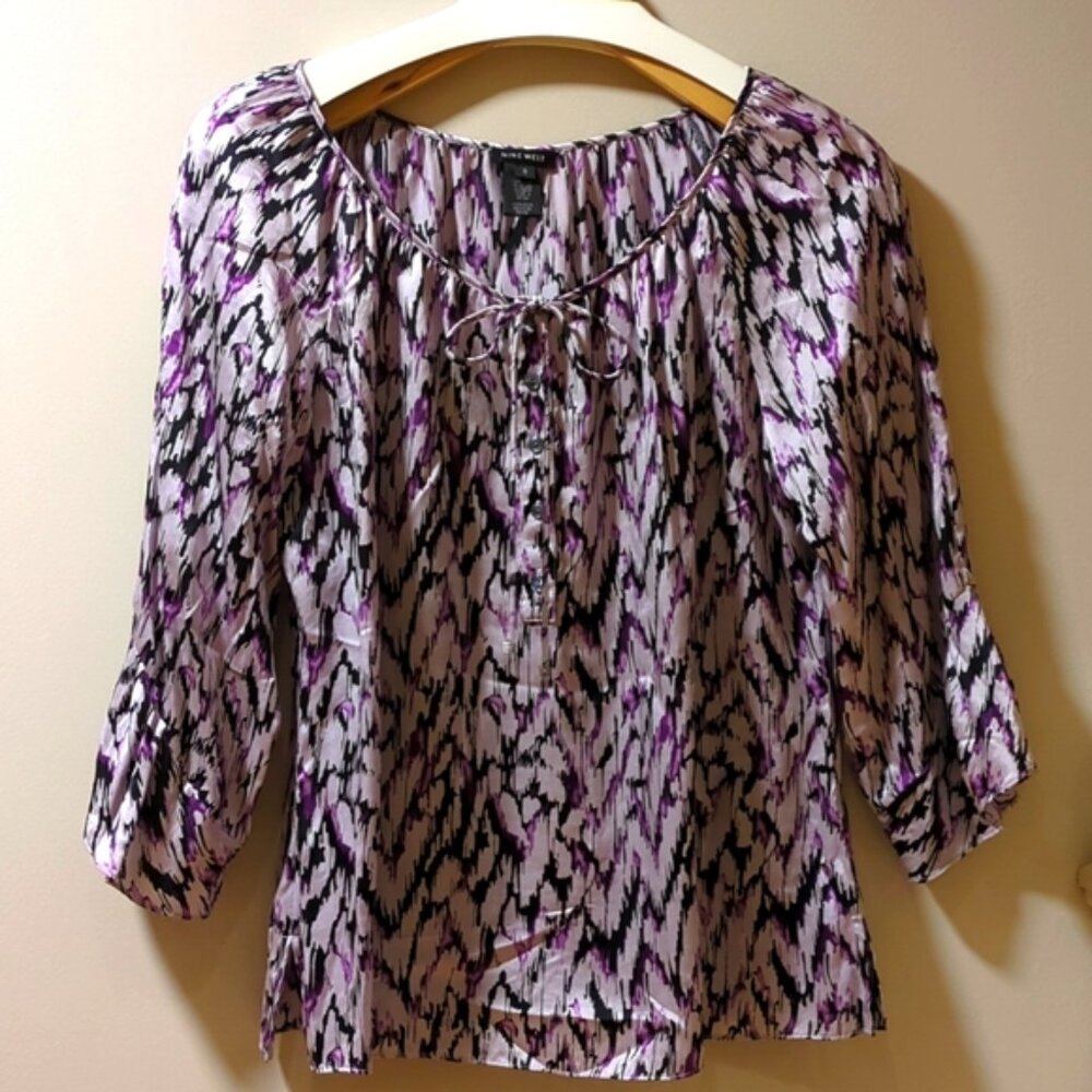 Nine West Women's Silk Blouse